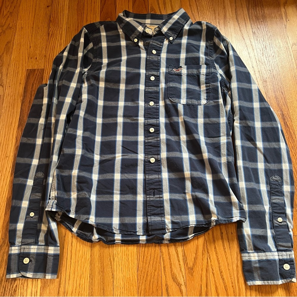 Hollister Plaid Button Up